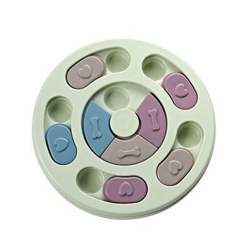 Interactive Dog Puzzle Feeder - IQ Training Slow Feeder Toy